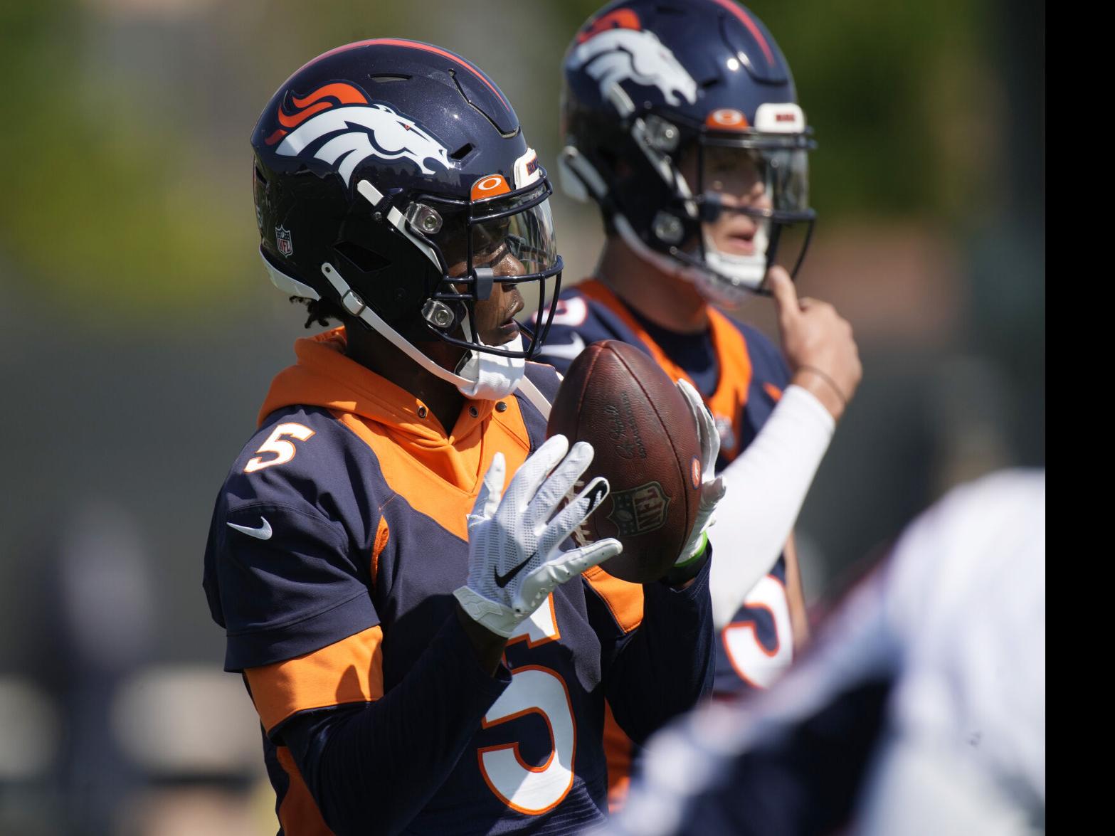 Drew Lock, Teddy Bridgewater look even in first day of Broncos' quarterback  battle, Broncos