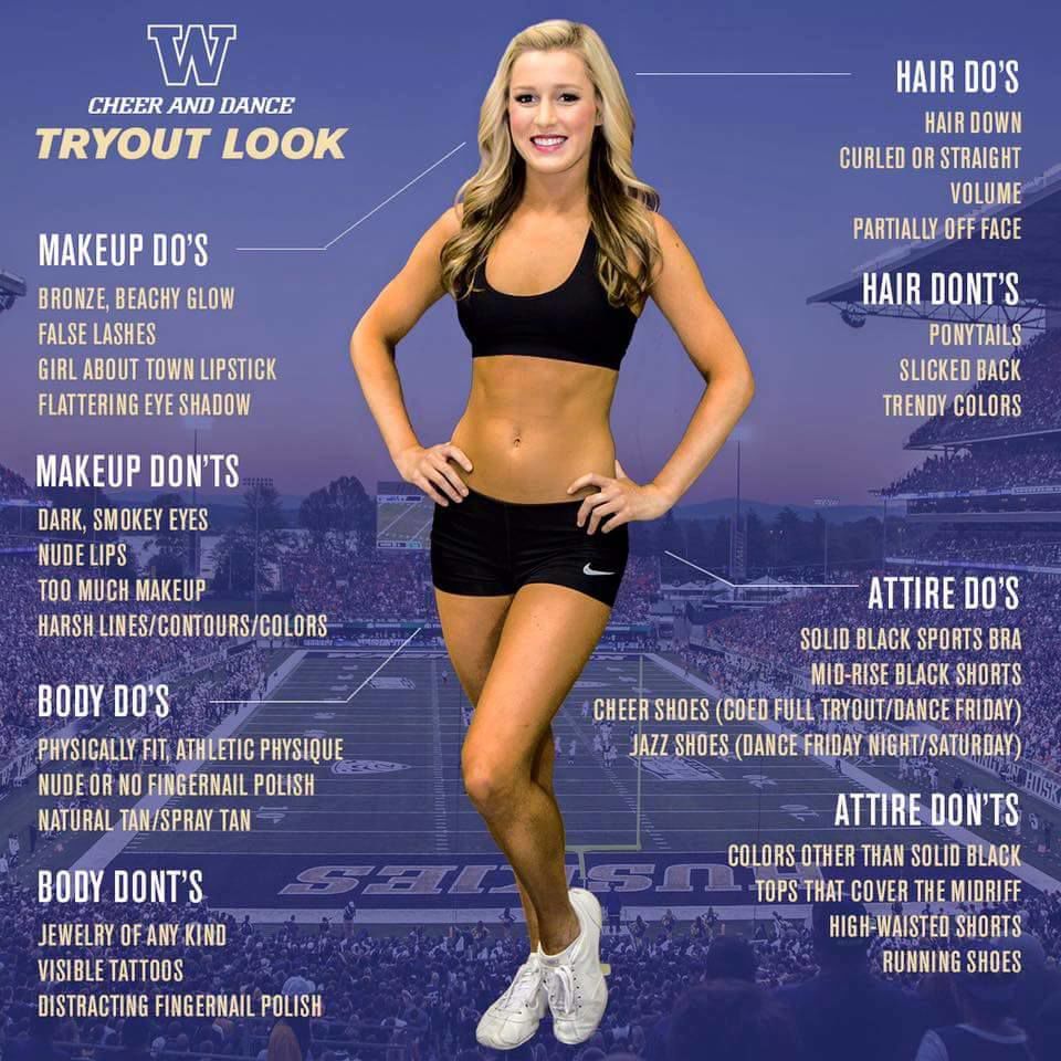 Cheerleading tryout look photo sparks student backlash News