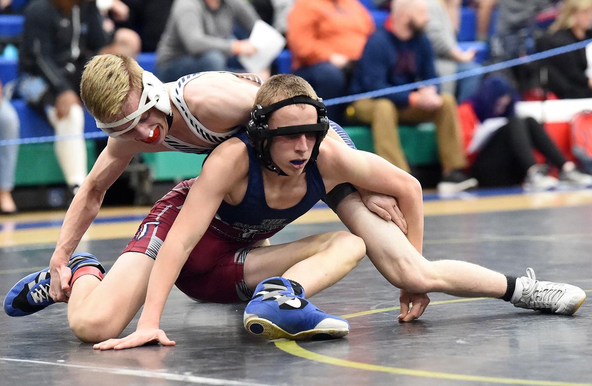 D-20 wrestlers in the 2020 Colorado Springs Metro Wrestling Championships
