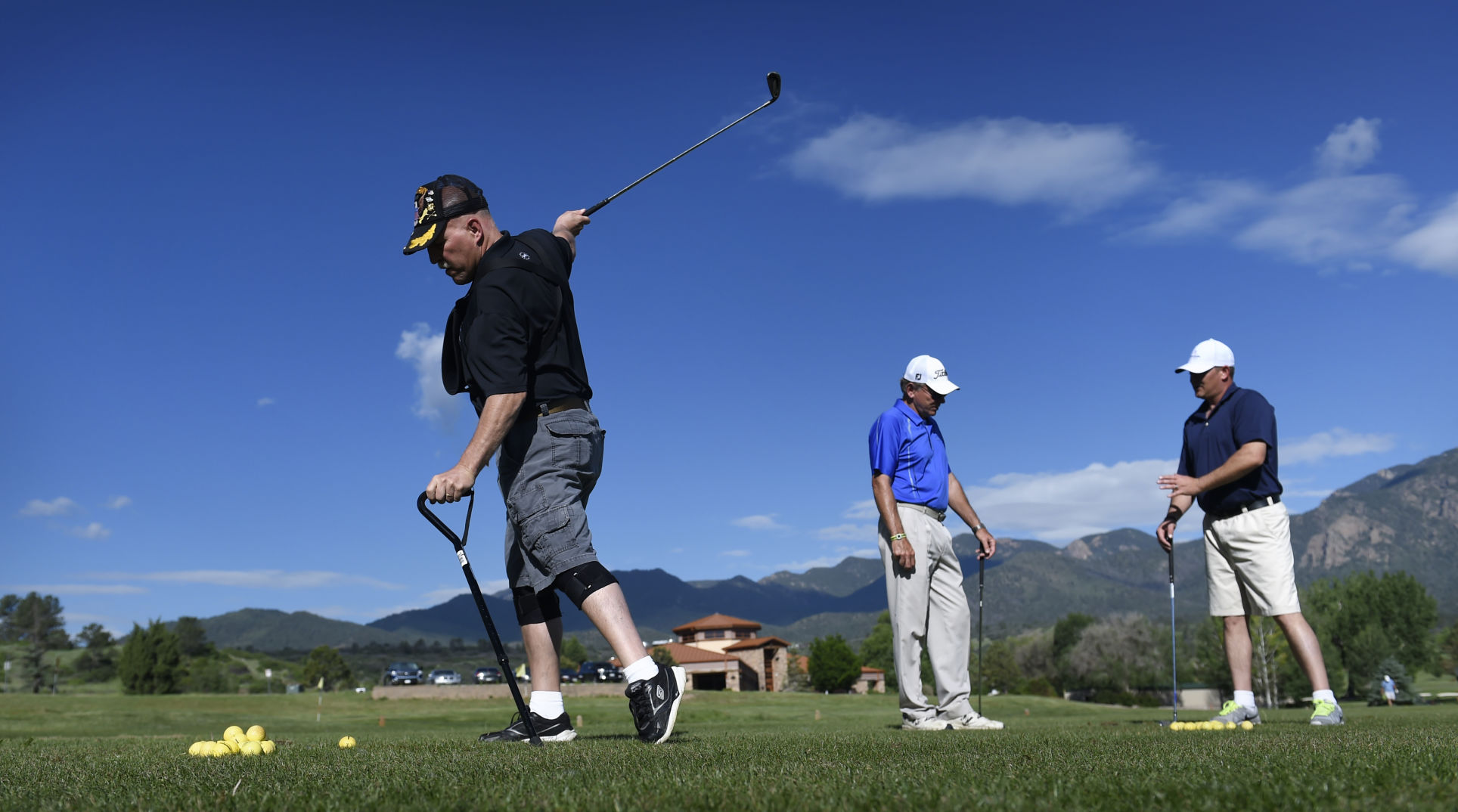 Paul Surniak helps vets enjoy golf at Fort Carson's Cheyenne