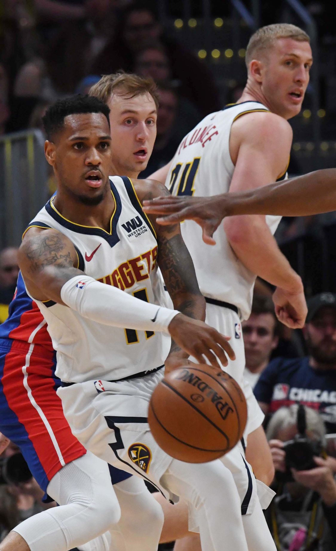 PHOTOS Nuggets 95, Pistons 92 Colorado Springs News