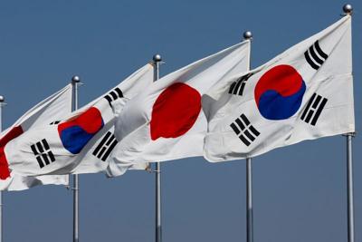 South Korea, Japan defence ministers pledge to work with US to deter North Korea threats