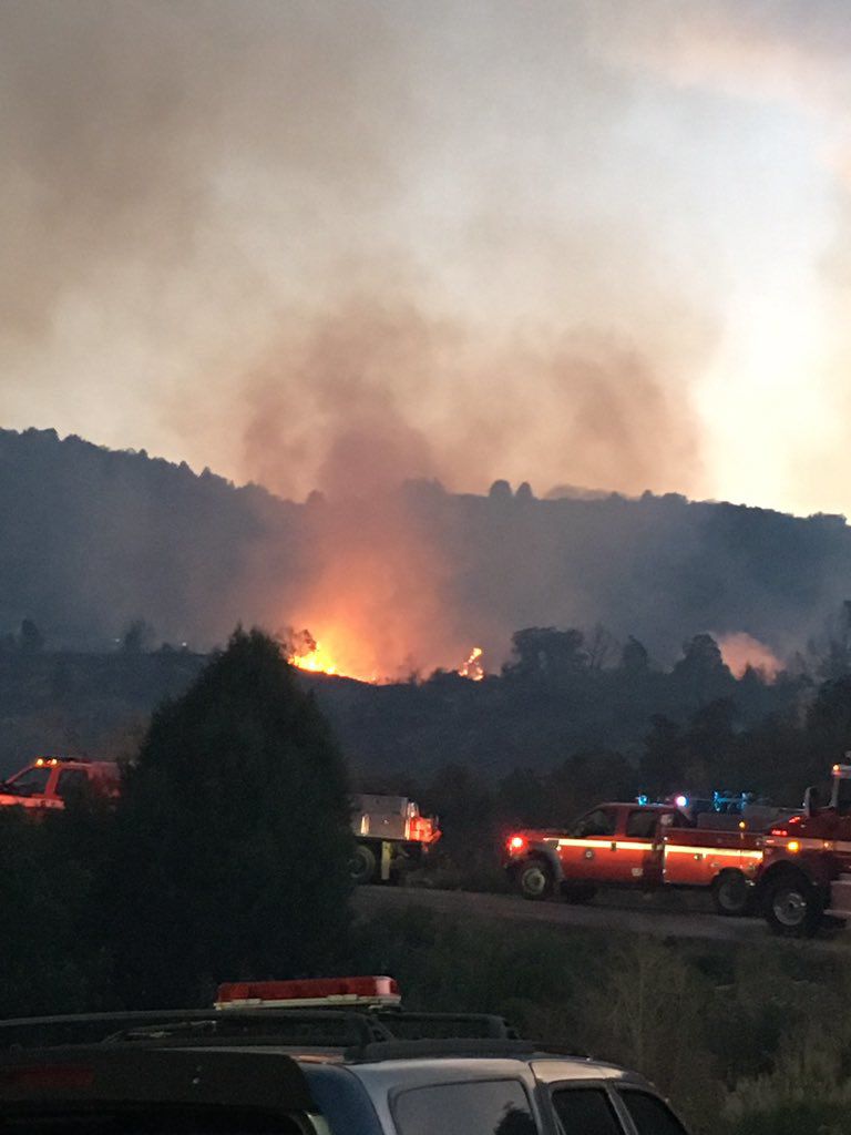 13.5acre wildfire in Jefferson County forces evacuations Colorado