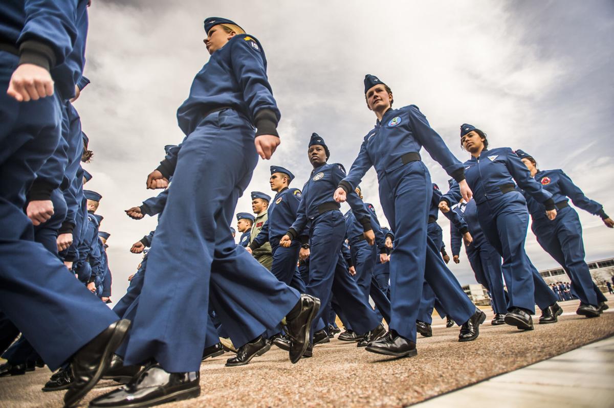 Air Force Academy Cadets Marching In Inaugural Parade Must Commit