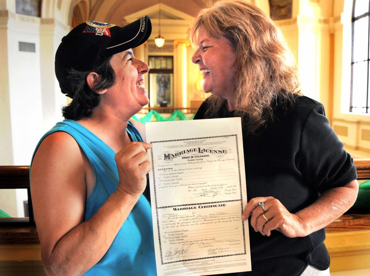 Pueblo Larimer Counties Issue Gay Marriage Licenses El Paso Teller