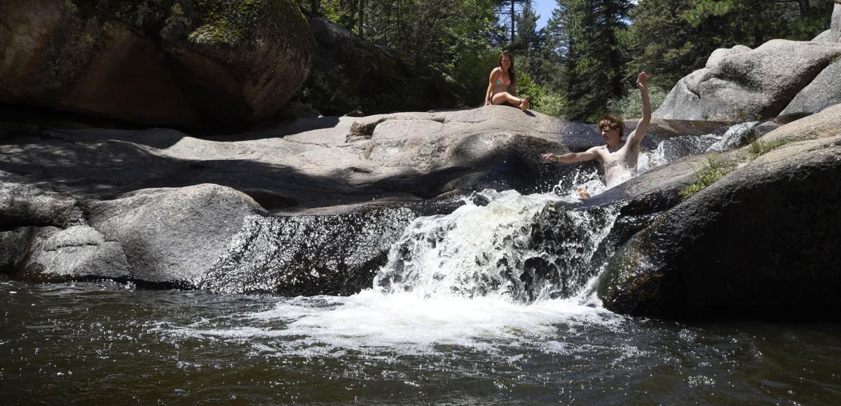 Natural Water Slide In San Isabel National Forest Worth The
