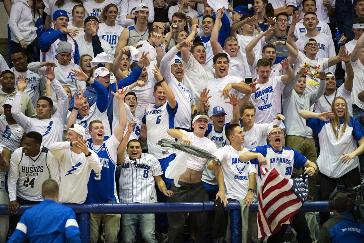 Air Force Men S Basketball Routs Touted Utah State In Front Of Massive Crowd Sports Coverage Gazette Com