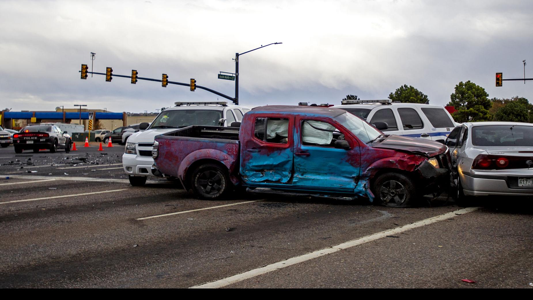 Pickup Causes Multiple Crashes In Chaotic Chase Across El Paso County Colorado Springs News Gazette Com