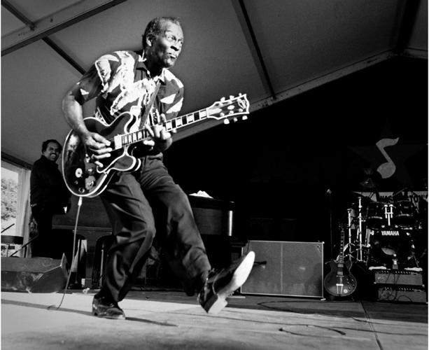 Chuck Berry, wild man of rock who helped define its rebellious spirit, dies at 90