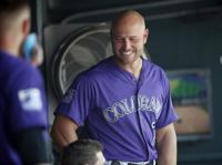 Matt Holliday called up by Colorado Rockies, starts in left field