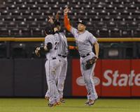 Marlins' Giancarlo Stanton has wrecked Rockies at Coors Field, so they'll  handle him with care – The Denver Post