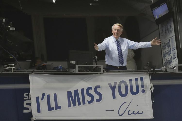 It's time for Dodgers baseball': late broadcasting legend Vin