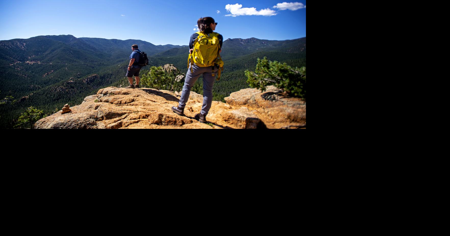 A checklist of 20 great (non-14er) summits on Colorado's Front Range