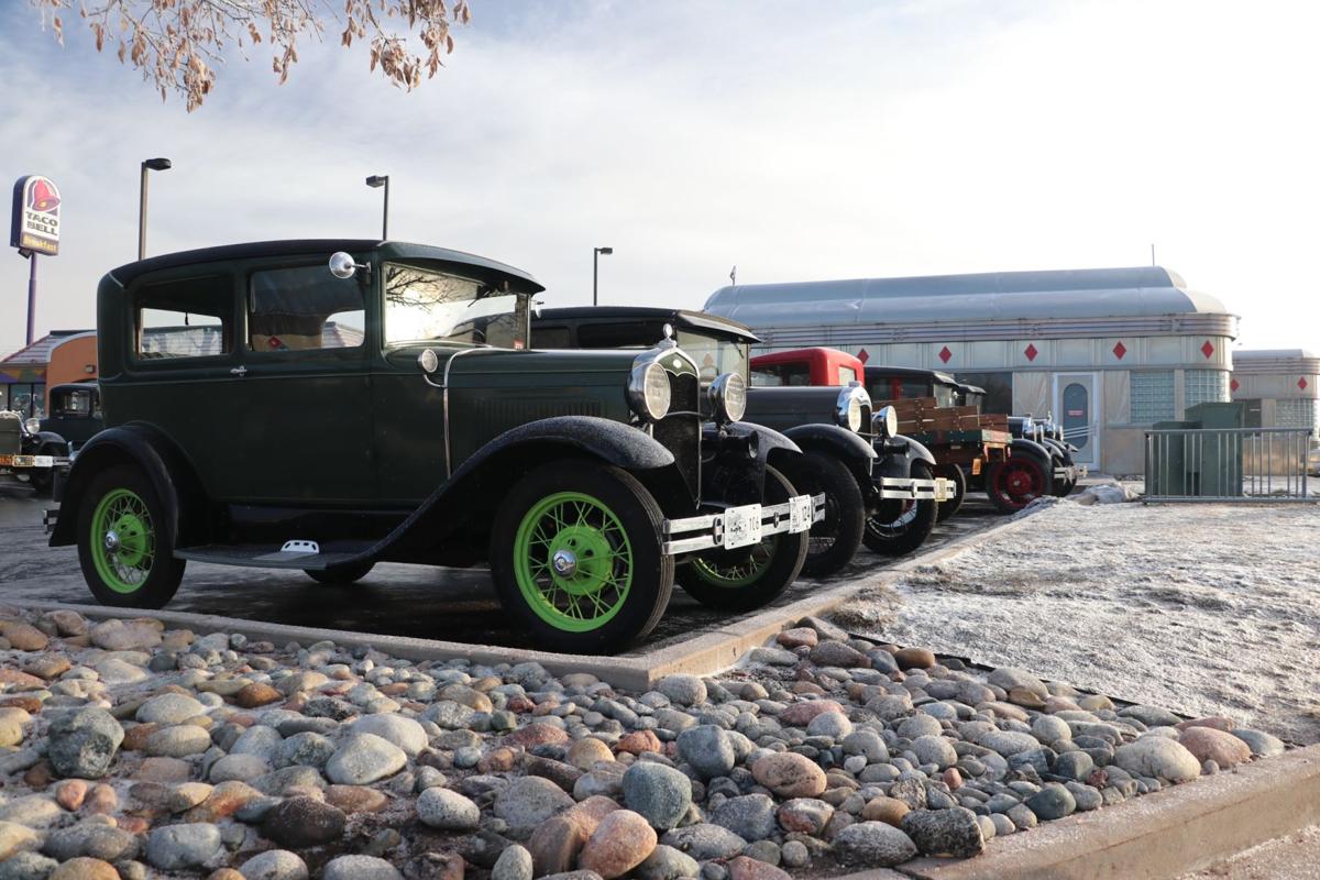 Classic beauties on display outside Rosie's