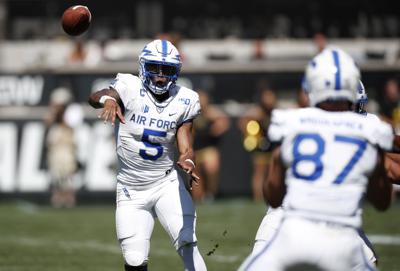 Air Force Football At Cu Notes Falcons Quarterback Fullback