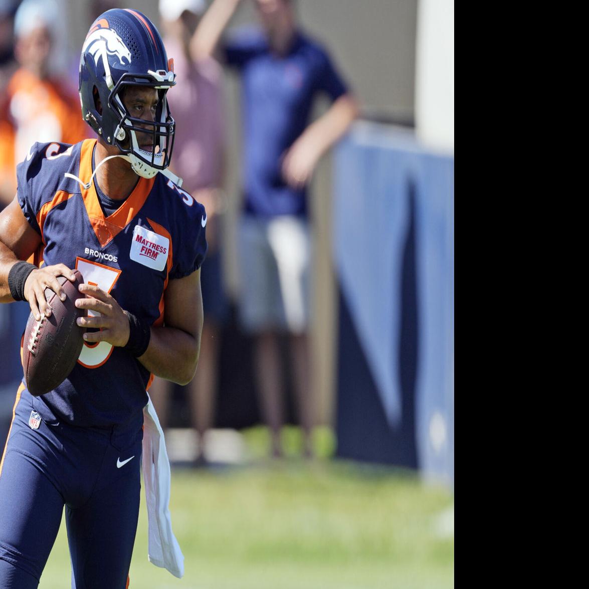 Russell Wilson names puppy 'Bronco' as new Denver quarterback