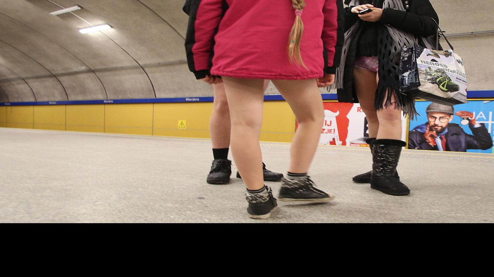 Annual No Pants Subway Ride Hits Cities Around The World