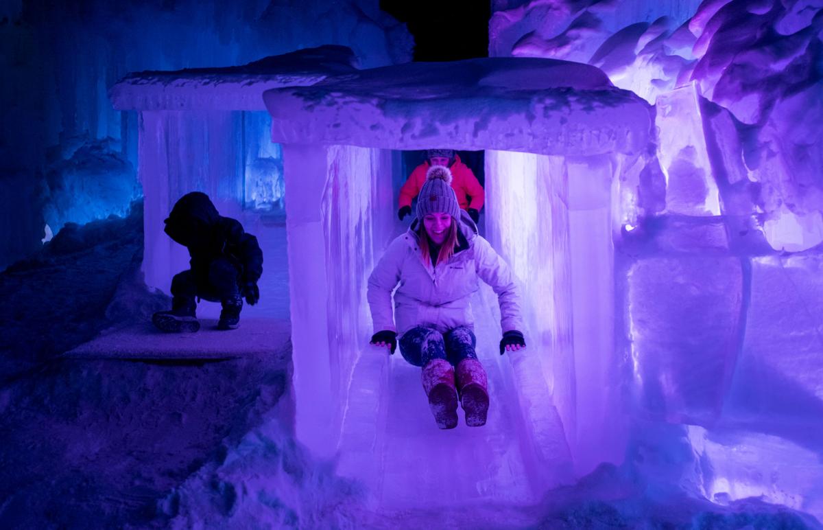 Dillon Ice Castles: Walking through a frosty dream world