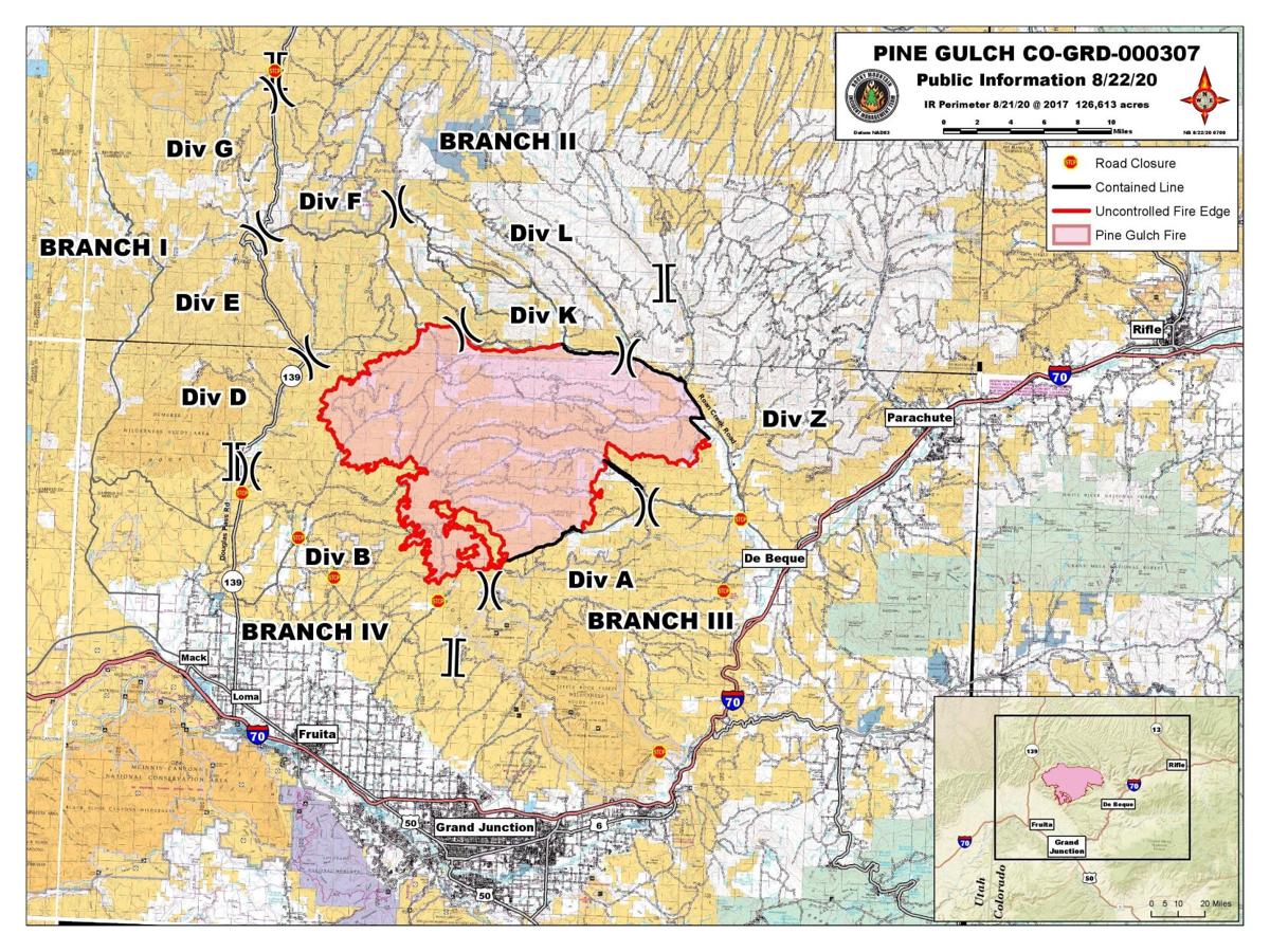 Colorado wildfires Saturday Updates Grizzly Creek firefighters