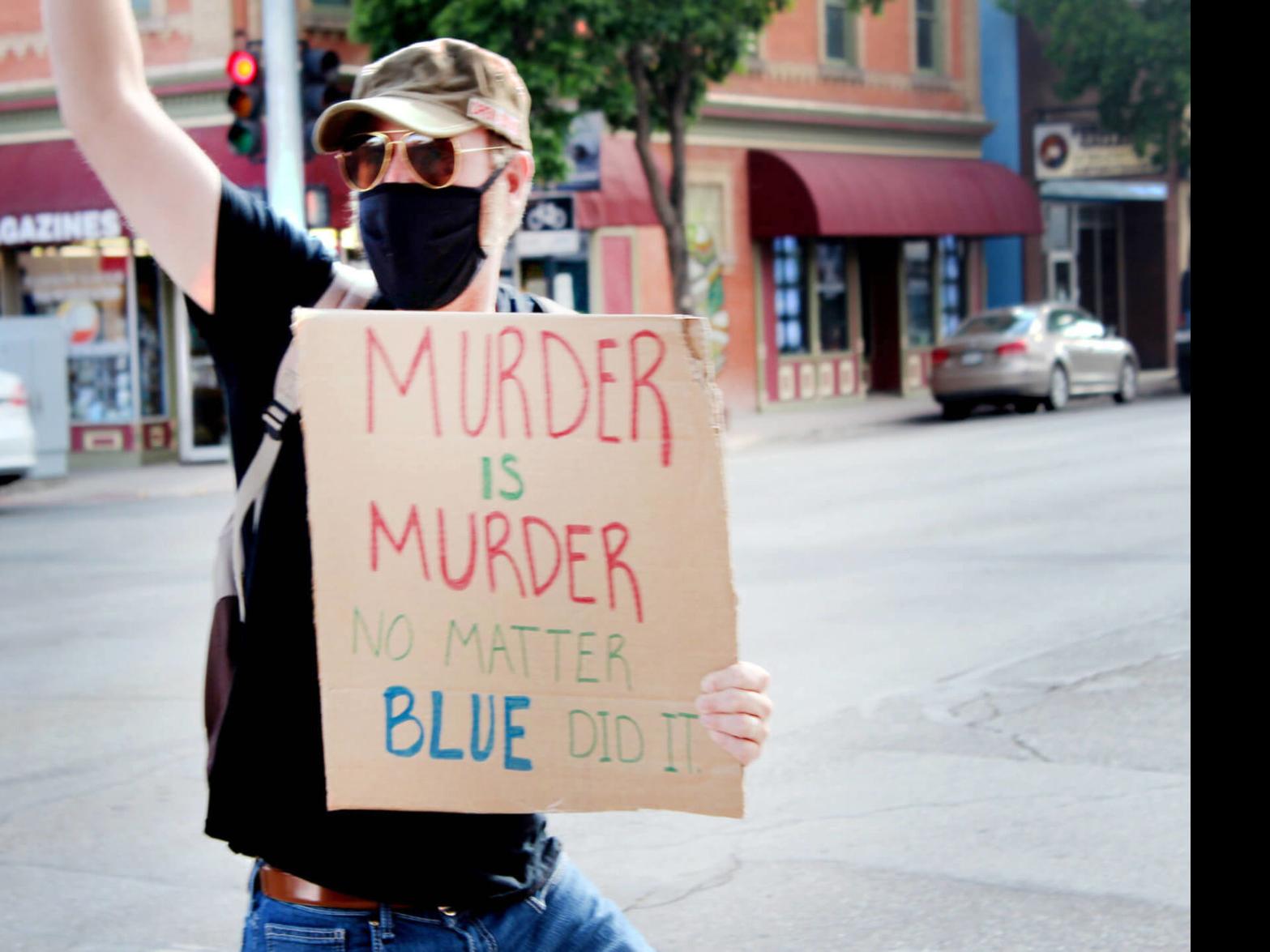 One Of Colorado S Smallest Street Protests Becomes One Of Most Violent Colorado Springs News Gazette Com