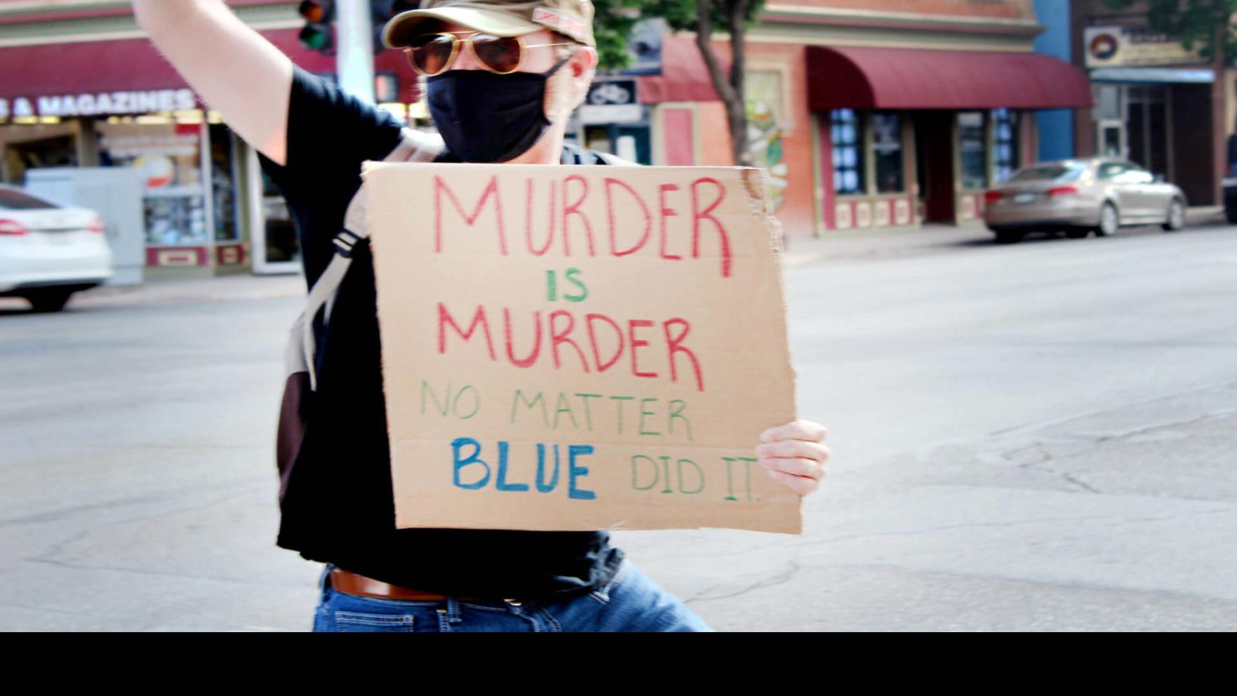 One Of Colorado S Smallest Street Protests Becomes One Of Most Violent Colorado Springs News Gazette Com