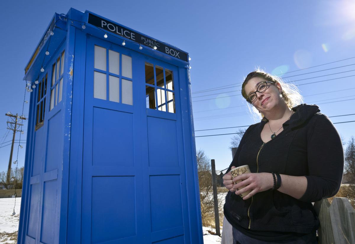 Why Is There A Tardis On Colo 66 And Main Near Longmont