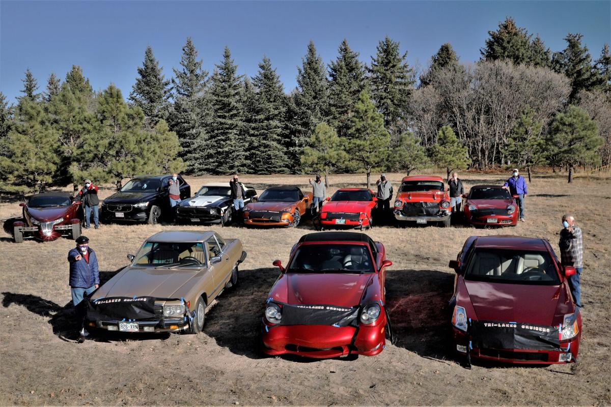 Local car club promotes others to "Wear a Mask"