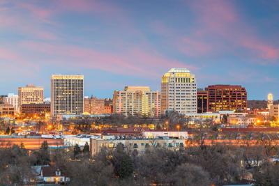 Colorado Springs, Colorado, USA downtown city skyline Colorado Springs, Colorado. Photo Credit: Sean Pavone (iStock). (copy)
