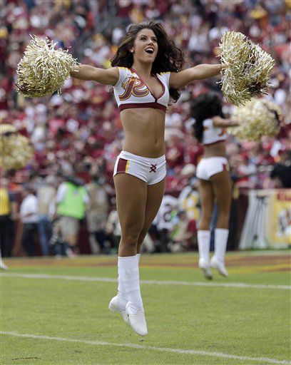 Top 100 Photos: Redskins Cheerleaders