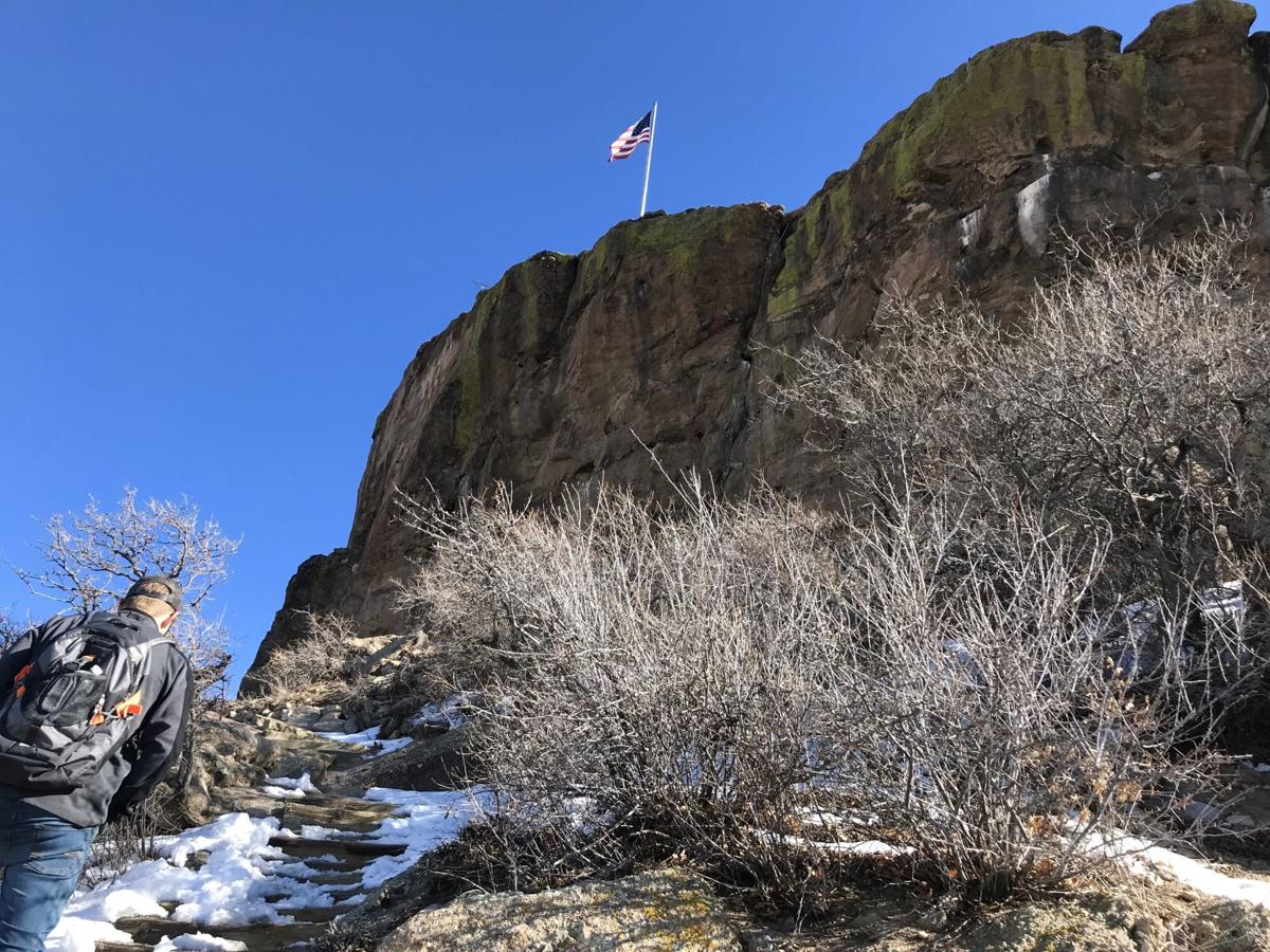 Happy Trails Castle Rock More Impressive Up Close On Loop Trail