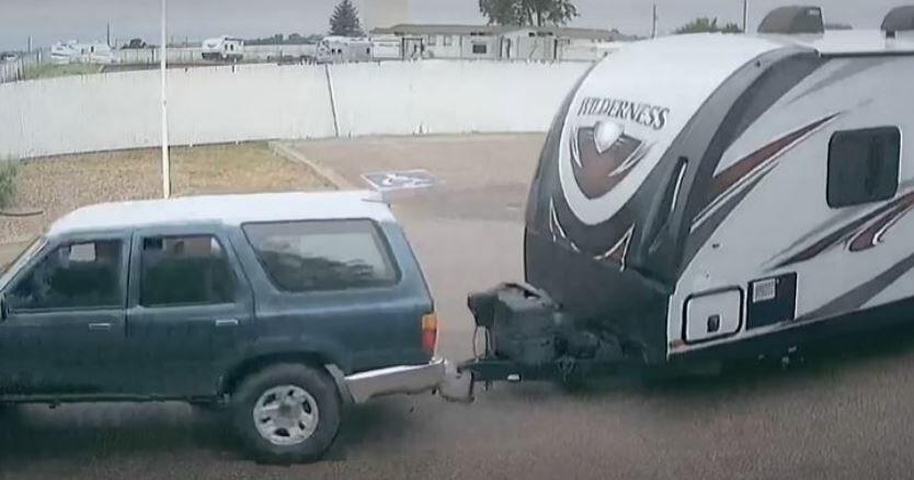 El Paso County Sheriff's Office seeks help locating stolen travel trailer
