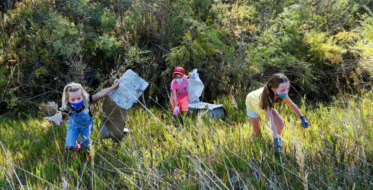 Girl Scouts clean up for Creek Week