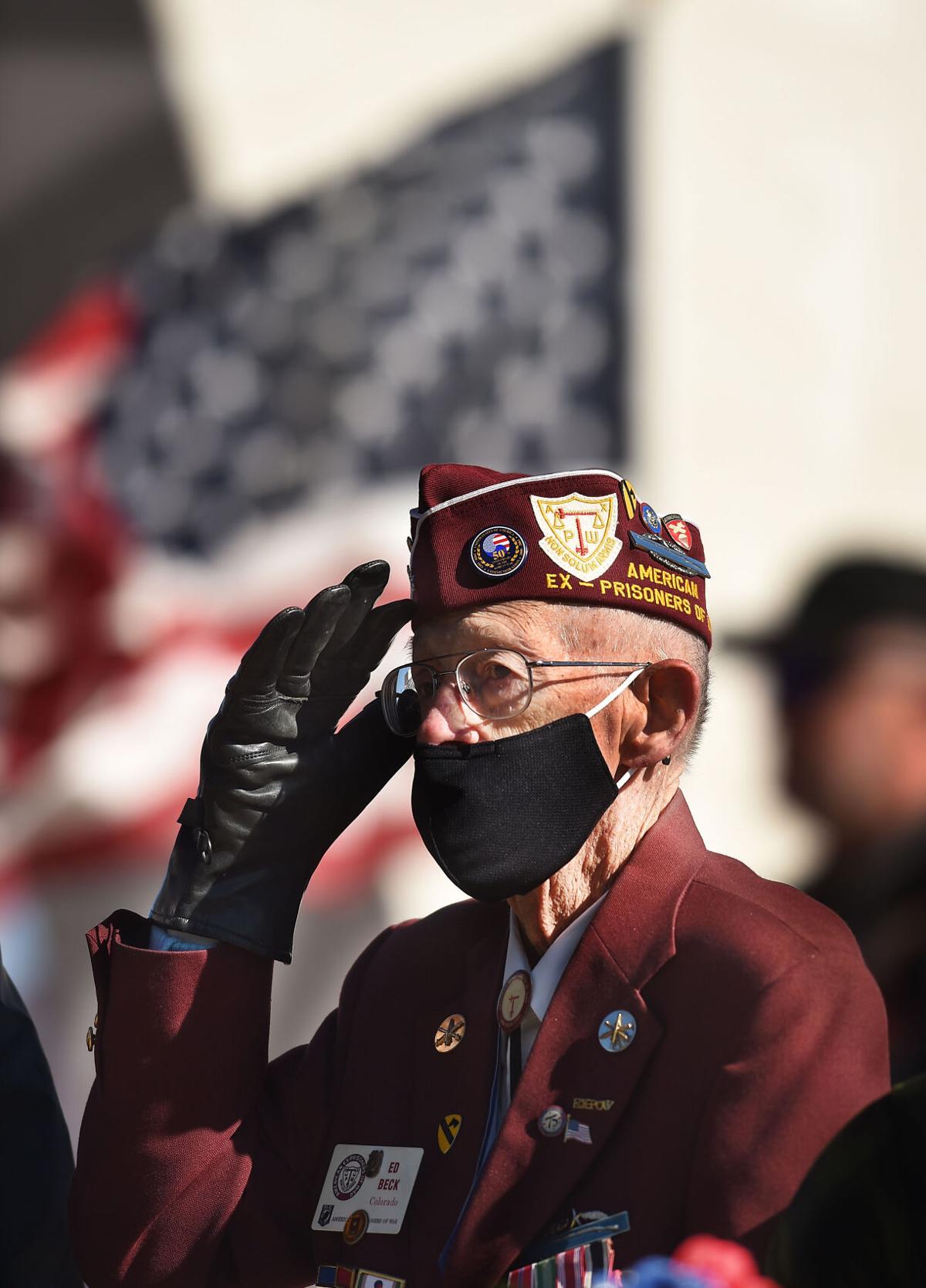 Veterans honored, saluted