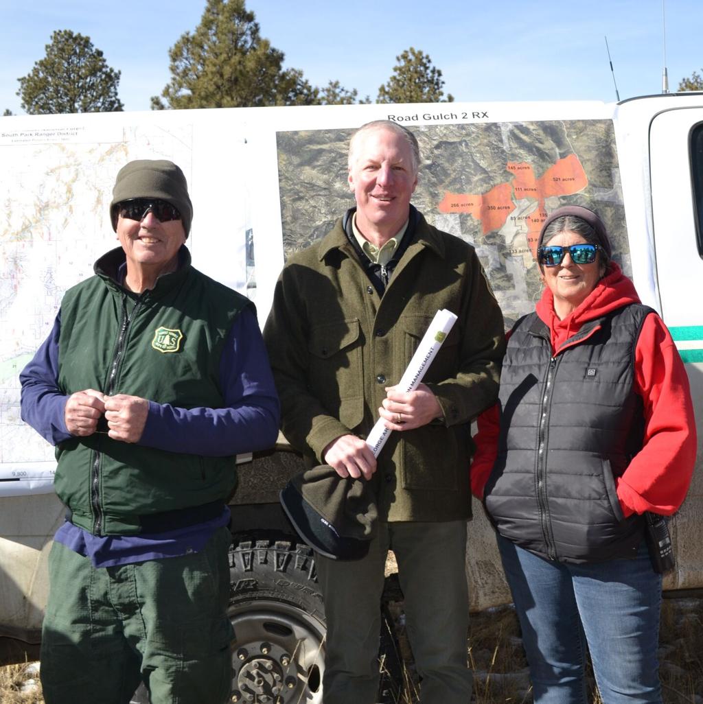 Earlier this month, Ross Reels staff members joined Colorado TU staff,  Rocky Mountain Flycasters Chapter volunteers, Forest Service repre