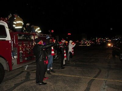Representing TLC at the Festival of Lights Parade