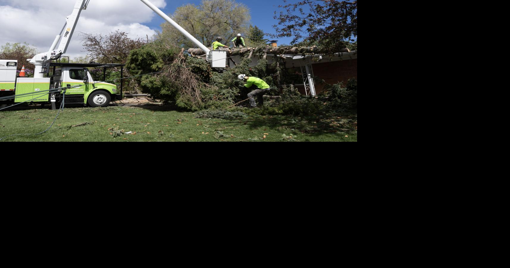 Colorado Springs wind storm downs power lines, closes schools and leaves thousands without power