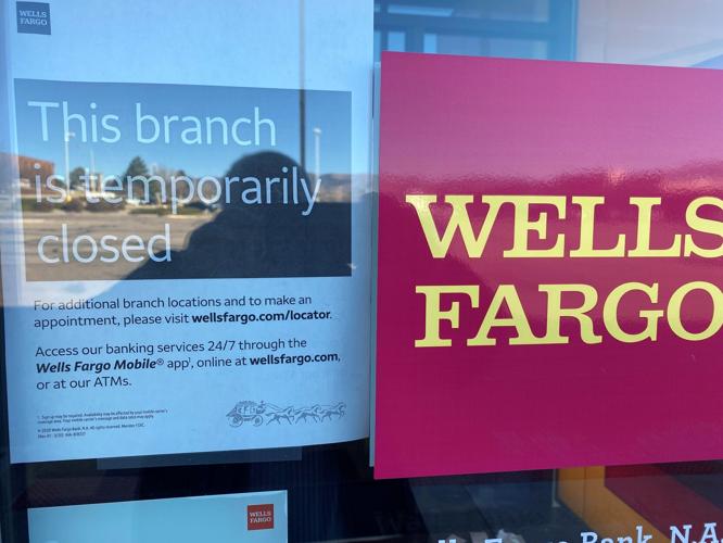 Wells Fargo temporary branch closing-1