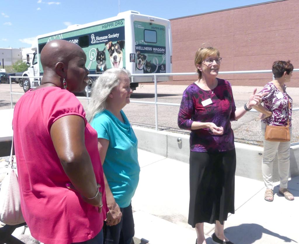 Around Town Special Lunch And Tour Shows The Day To Day At Humane Society Of The Pikes Peak Region Lifestyle Gazette Com