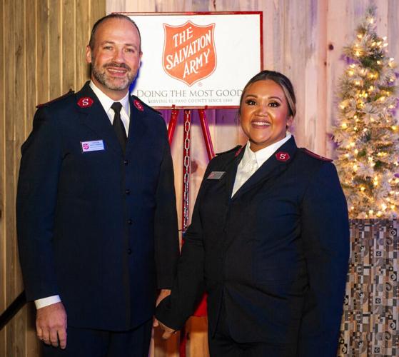 Salvation Army Red Kettle Campaign Kickoff intended to inspire