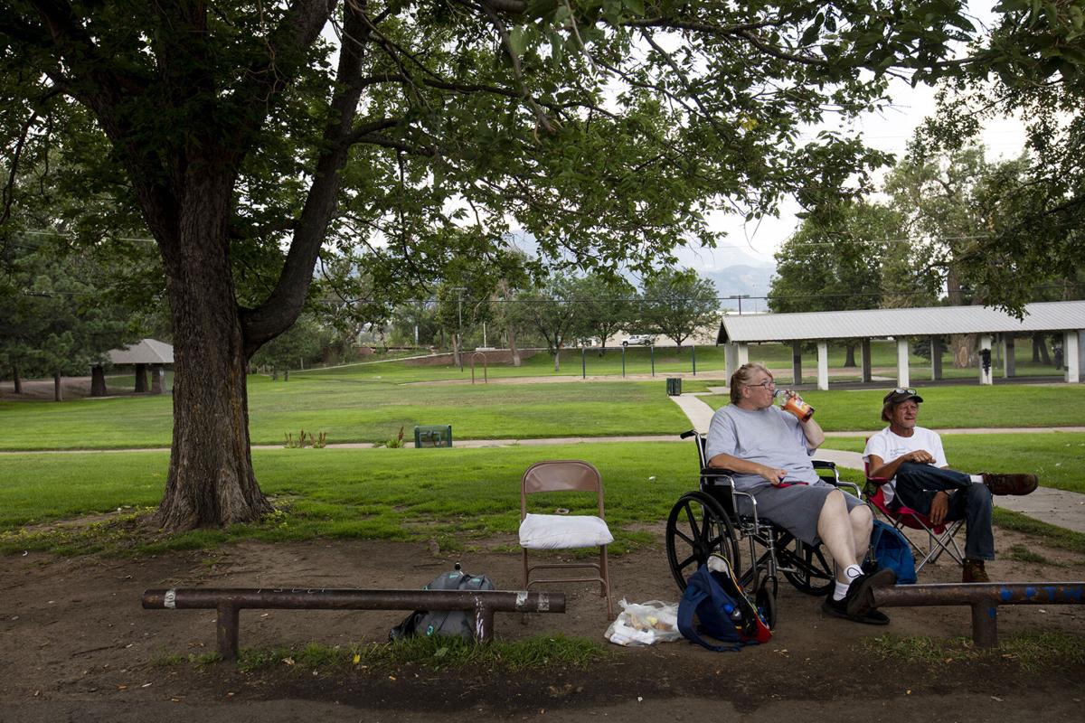 Homeless Hangout In Colorado Springs Off List Of Protected Parks Paving Way For Redevelopment Colorado Springs News Gazette Com
