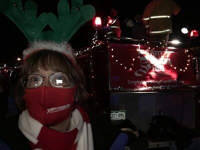 Representing TLC at the Festival of Lights Parade