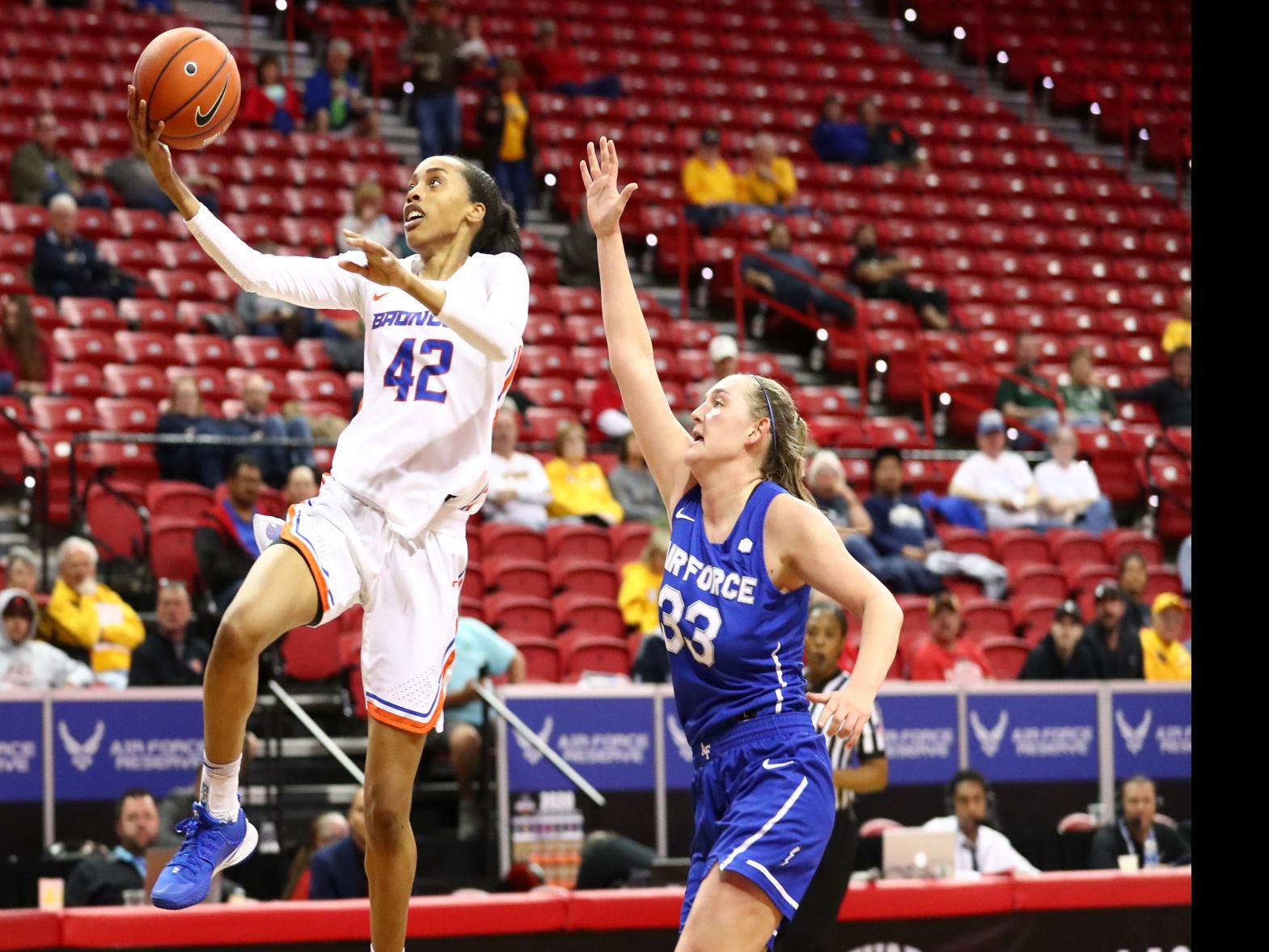 Air Force Women S Basketball Routed By A Fresh Legged Boise State