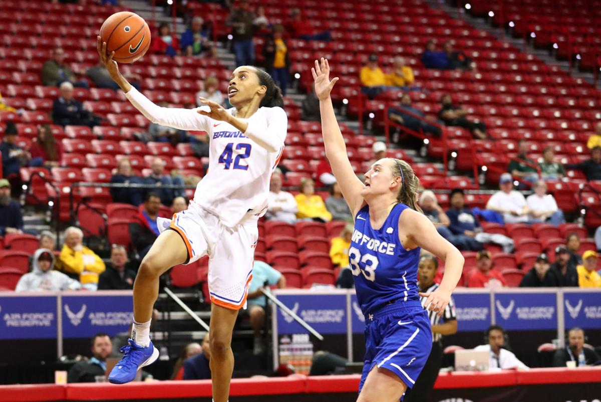 Air Force Women S Basketball Routed By A Fresh Legged Boise State