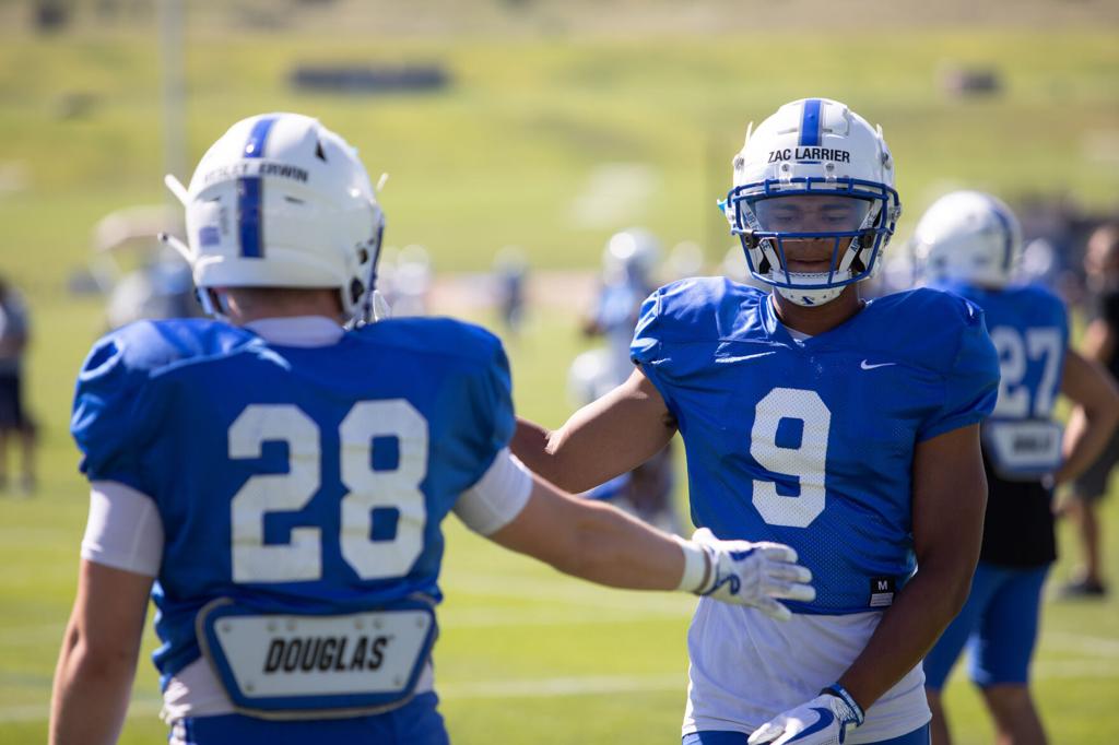 Air Force Senior QB Jensen Jones will step in, as Zac Larrier recovers from  knee injury