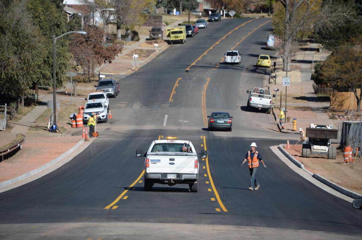 Colorado Springs Road Closed To Massive Sinkhole Reopen