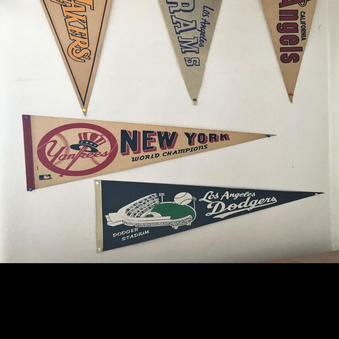 Vintage Los Angeles Dodgers Pennant