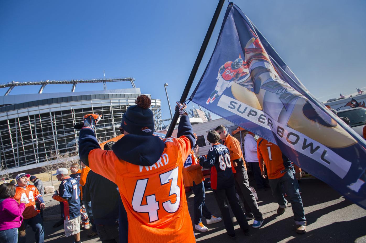 Denver AFC Champs Super Bowl 50 Flag and Banner