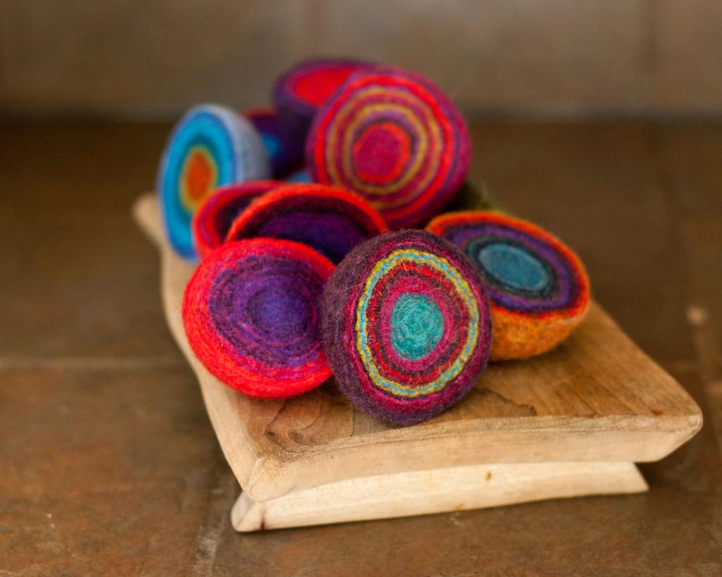 How to Make Felt Balls with Wool Roving - Shop Local, Eat Fresh at the  Saratoga Farmers' Market