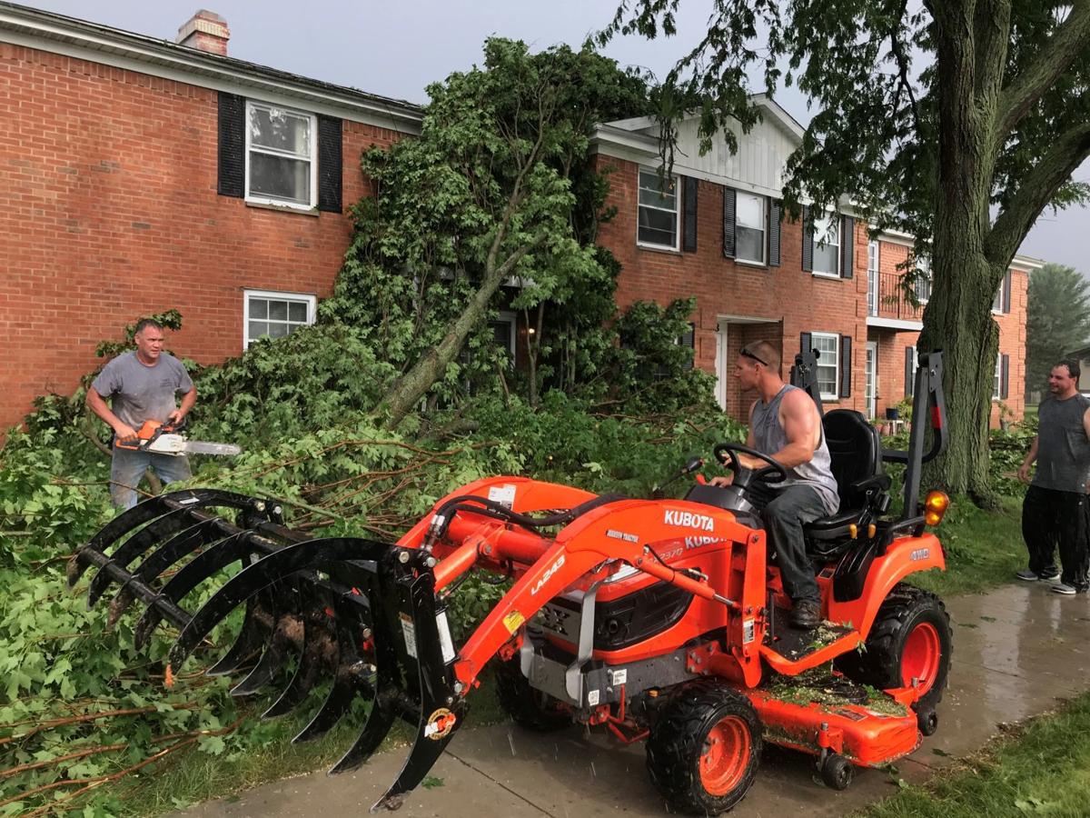 Storm knocks down trees on Janesville’s east side