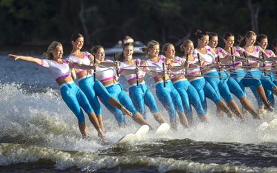 Aqua Jays perform